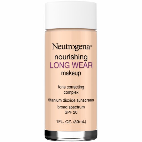 Neutrogena Nourishing Long Wear Nude Liquid Foundation SPF20 Perspective: front