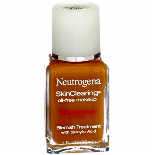 Neutrogena SkinClearing Liquid Makeup - Chestnut 135 Perspective: front