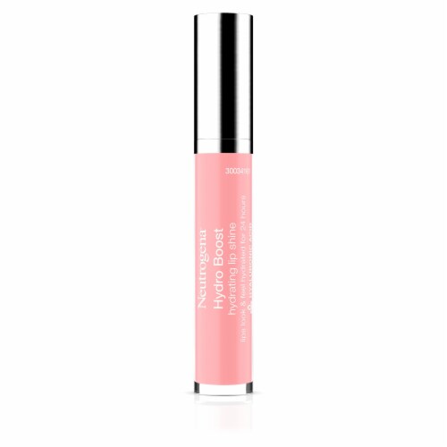 Neutrogena Hydro Boost Moisturizing Lip Gloss with Hyaluronic Acid to Soften Lips 10 Soft Blush Perspective: front