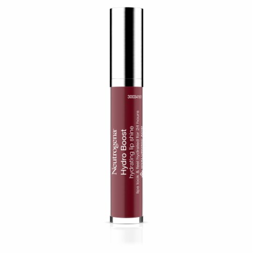 Neutrogena Hydro Boost Moisturizing Lip Gloss with Hyaluronic Acid to Soften Lips 70 Velvet Wine Perspective: front