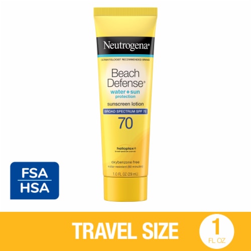 Neutrogena Beach Defense Sunscreen Lotion Broad Spectrum SPF 70 Perspective: front