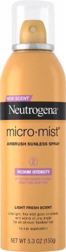 Neutrogena Micro-Mist Airbrush Medium Intensity Sunless Tan Spray Perspective: front