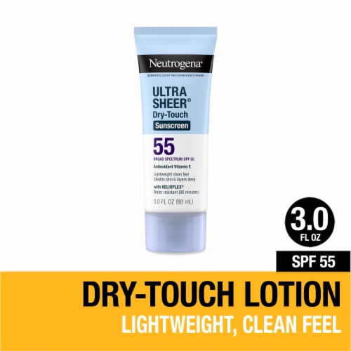 Neutrogena Ultra Sheer Dry-Touch Sunscreen Lotion Broad Spectrum SPF 55