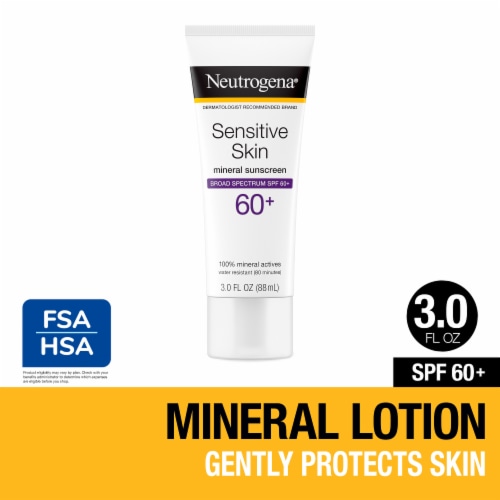 Neutrogena Sensitive Skin Sunscreen Lotion SPF 60+