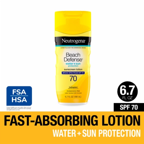 Neutrogena Beach Defense Sunscreen Lotion Broad Spectrum SPF 70