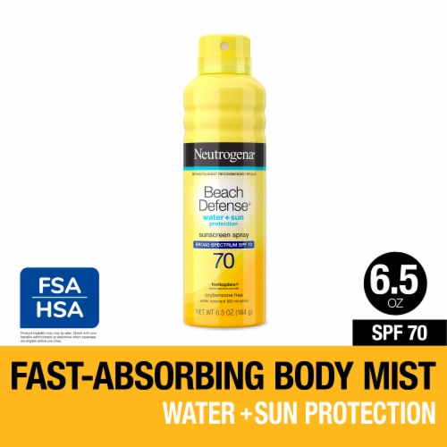 Neutrogena Beach Defense SPF 70 Sunscreen Body Spray