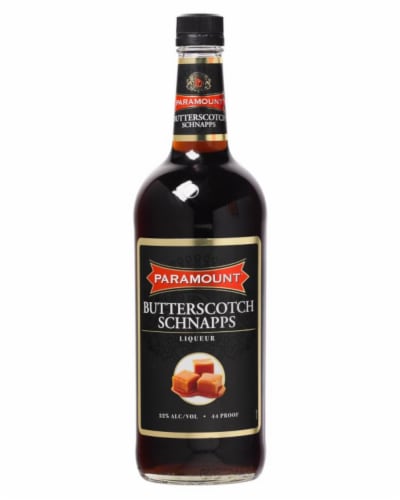 Paramount Butterscotch Schnapps Liqueur Perspective: front