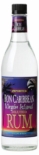 Ron Caribbean White Rum Perspective: front