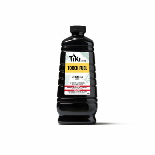 TIKI® Lemongrass Oil Citronella Torch Fuel Perspective: front