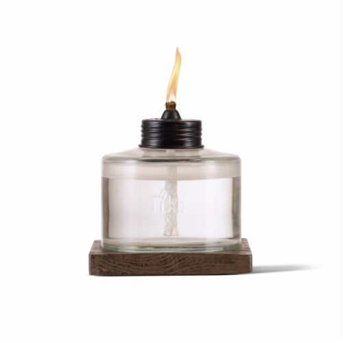 Tiki 4" Glass Table Torch 1 Count Perspective: front