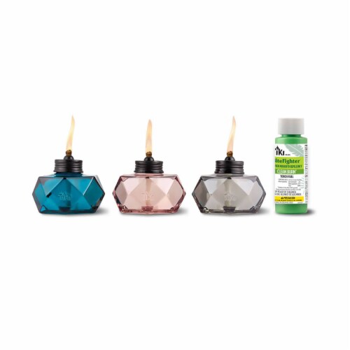 TIKI® Clean Burn BiteFighter Kit Perspective: front