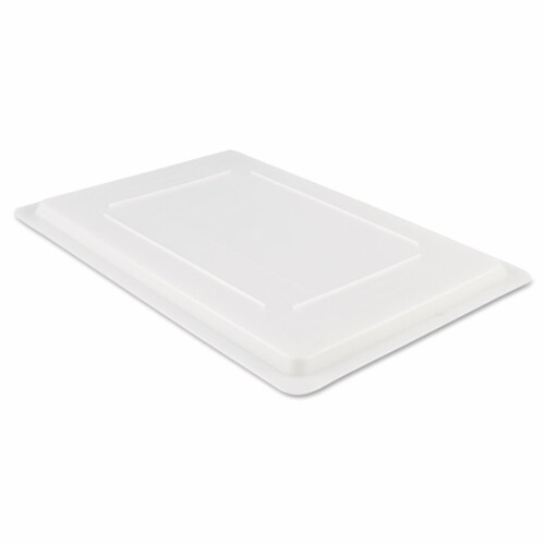 Food/Tote Box Lids, 26 x 18, White, Plastic Food/Tote Box Lids, 26 x 18, White, Plastic