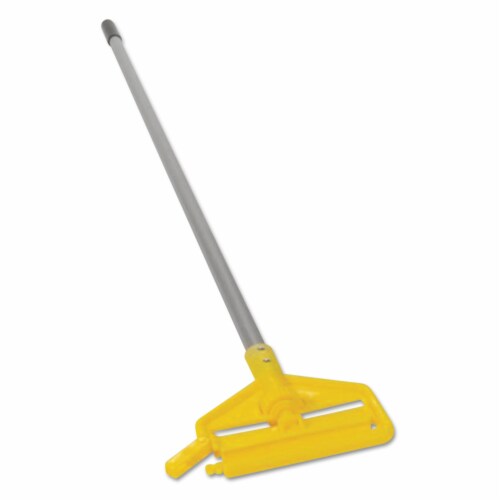 Rubbermaid Commercial Invader Side-Gate Wet-Mop Handle ,HANDLE,INVDR VNYL,ALM,60 Perspective: front
