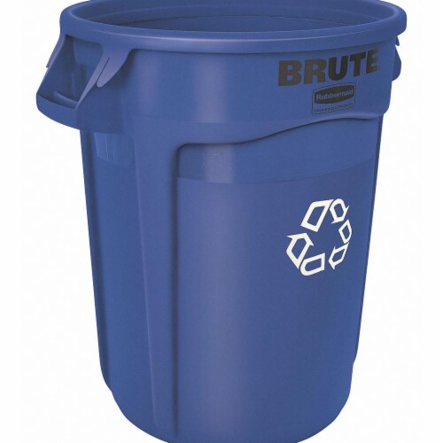 Rubbermaid Commercial Recycling Receptacle Blue 20 gal