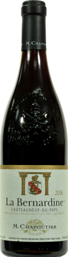 M. Chapoutier La Bernardine Rouge Perspective: front