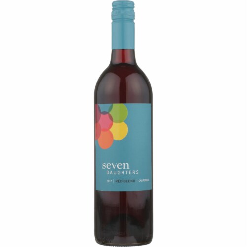 Seven Daughters Rich Red Winemaker's Red Blend California Wine Perspective: front