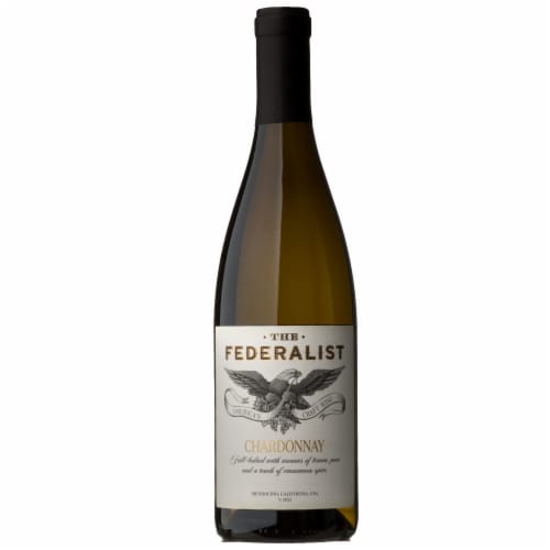 The Federalist Chardonnay California White Wine