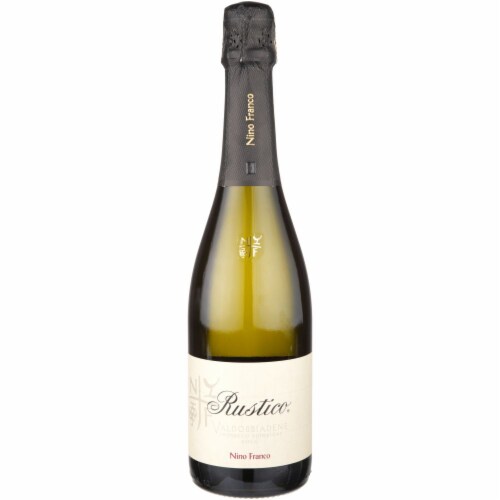 Nino Franco Brut Rustico Glera/Prosecco Sparkling Wine Perspective: front