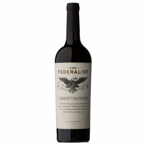 The Federalist Limited Edition Cabernet Sauvignon California Red Wine Perspective: front