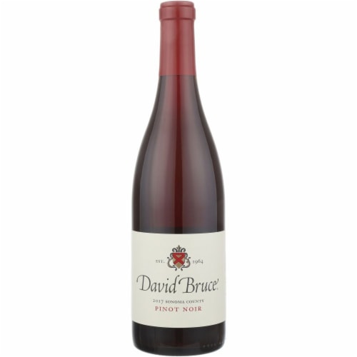 David Bruce Sonoma County Pinot Noir Red Wine Perspective: front