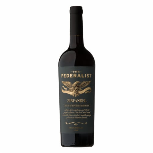 Datter Patent Enrich The Federalist Bourbon Barrel Zinfandel, 750 mL - King Soopers