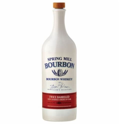 Heartland Distillers Spring Mill Bourbon Whiskey Perspective: front
