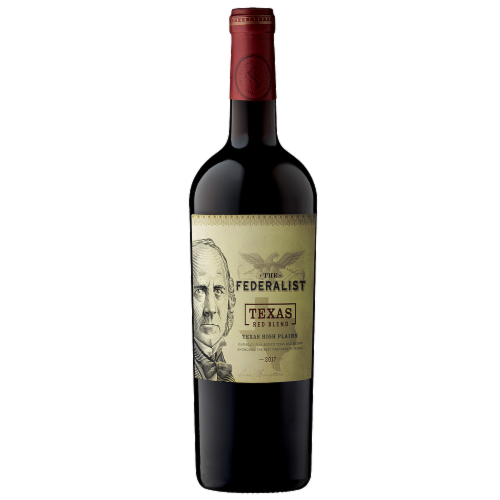 The Federalist Texas Red Blend Perspective: front