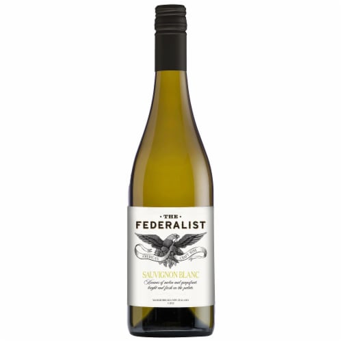 The Federalist Sauvignon Blanc New Zealand White Wine Perspective: front