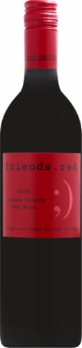 Pedroncelli Friends Red Sonoma County Red Wine Perspective: front