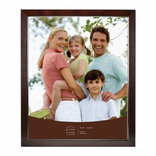 Prinz 16 in x 20 Inch Dakota Frame - Dark Walnut Perspective: front