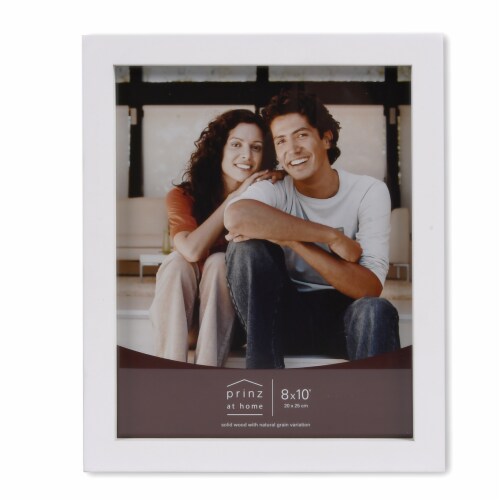 Prinz Picture Frame - Carolina White Perspective: front
