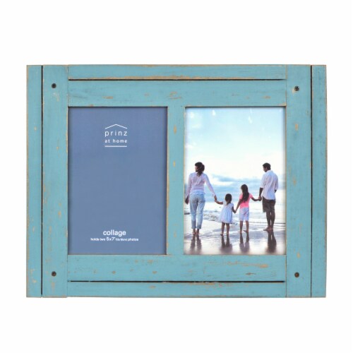 Prinz Picture Frame - Homestead Antq Blue Perspective: front
