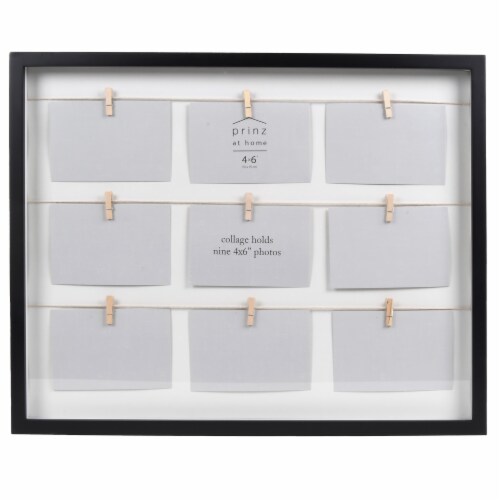 Prinz Clothespi Wood Frame - Black Perspective: front