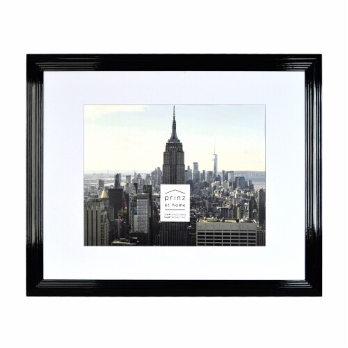 Prinz High Gloss Frame - Black Perspective: front