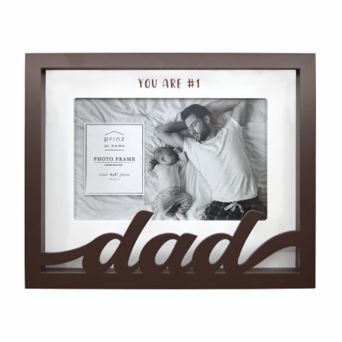 Prinz You Are #1 Dad Photo Frame Perspective: front