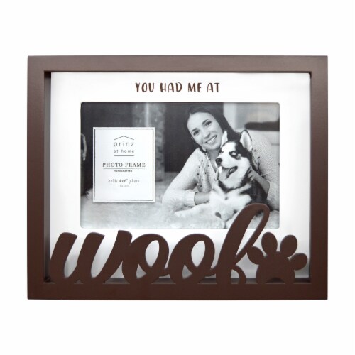 Prinz Woof Boxed Word Picture Frame Perspective: front