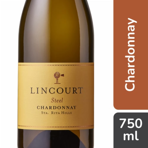 Lincourt Steel Chardonnay California White Wine Perspective: front