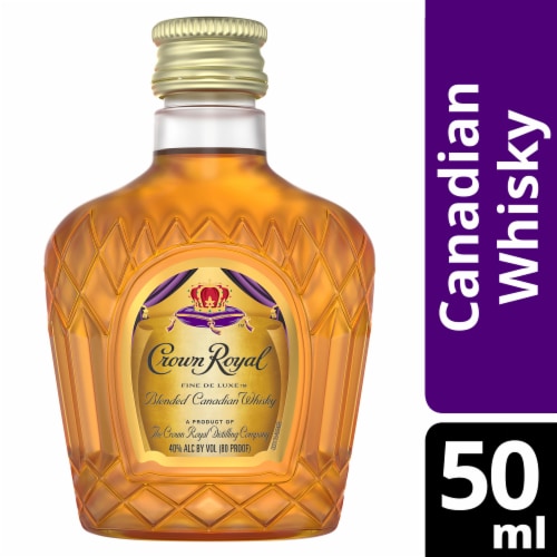 Crown Royal Blended Canadian Whisky Perspective: front