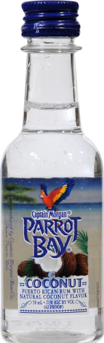 Parrot Bay Coconut Rum Perspective: front