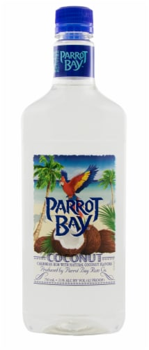 Captain Morgan Parrot Bay Coconut Rum Perspective: front