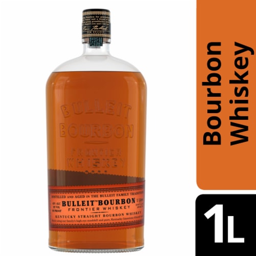 Bulleit Bourbon Whiskey Perspective: front