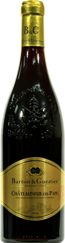 Barton & Guestier Red Chateauneuf Du Pape Perspective: front