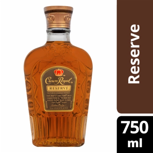 Crown Royal Whisky - Canadian Reserve Perspective: front