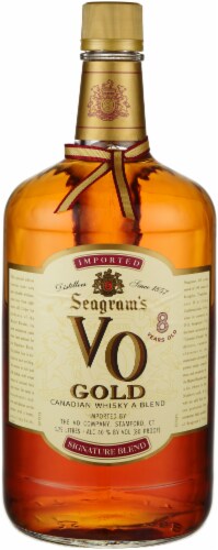 Seagram's VO Gold Whiskey Perspective: front