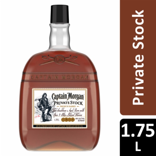 Captain Morgan Private Stock Rum Perspective: front