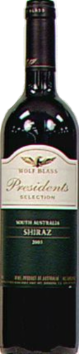 Wolf Blass President's Selection Shiraz Perspective: front