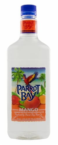 Captain Morgan Parrot Bay Mango Puerto Rican Rum Perspective: front