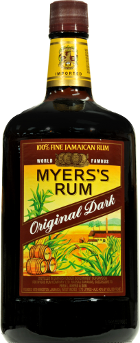Myers's Original Dark Rum Perspective: front
