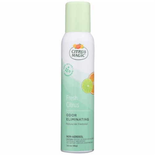 Citrus Magic® Fresh Citrus Odor Eliminating Natural Air Freshener Spray Perspective: front
