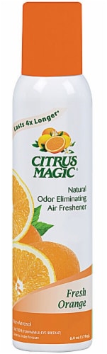 Citrus Magic Fresh Orange Air Freshener Perspective: front